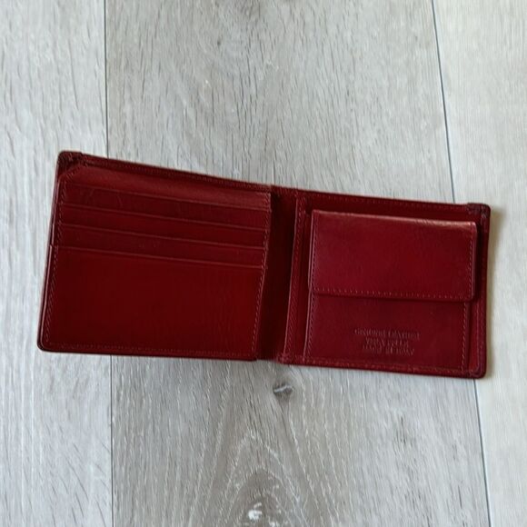 Venice Leather Mario-Men’s handmade genuine leather‎ wallet w/coin pocket New - Picture 6 of 8